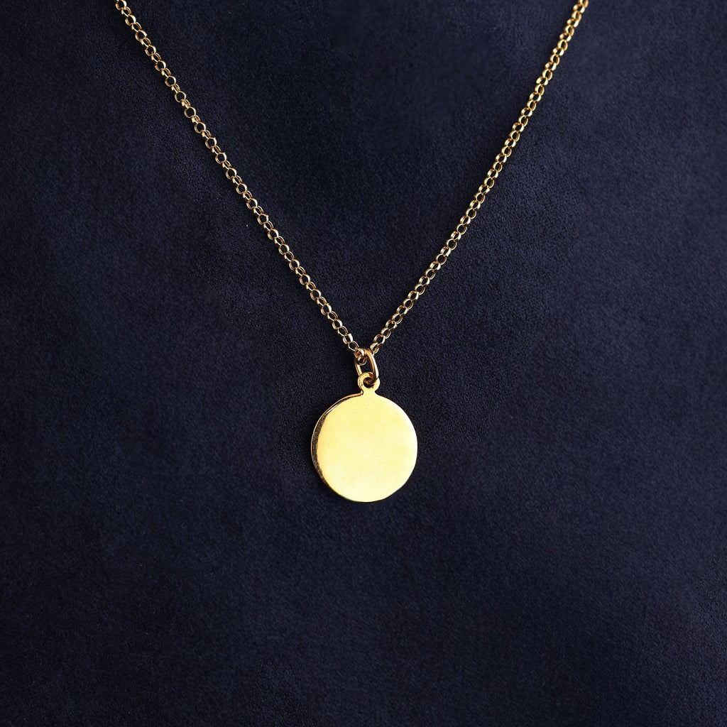 Disc Keepsake Pendant