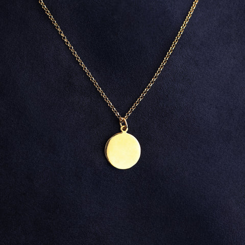 Disc Keepsake Pendant