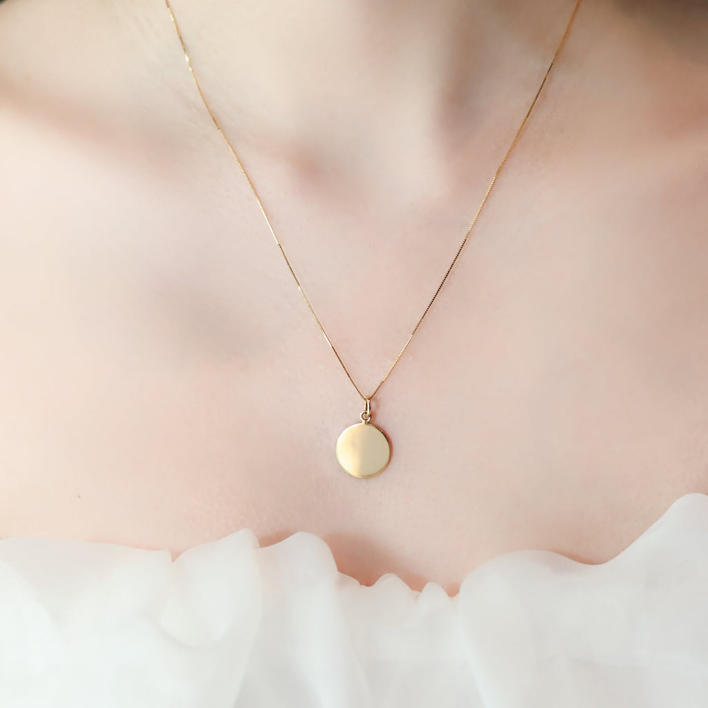 Disc Keepsake Pendant