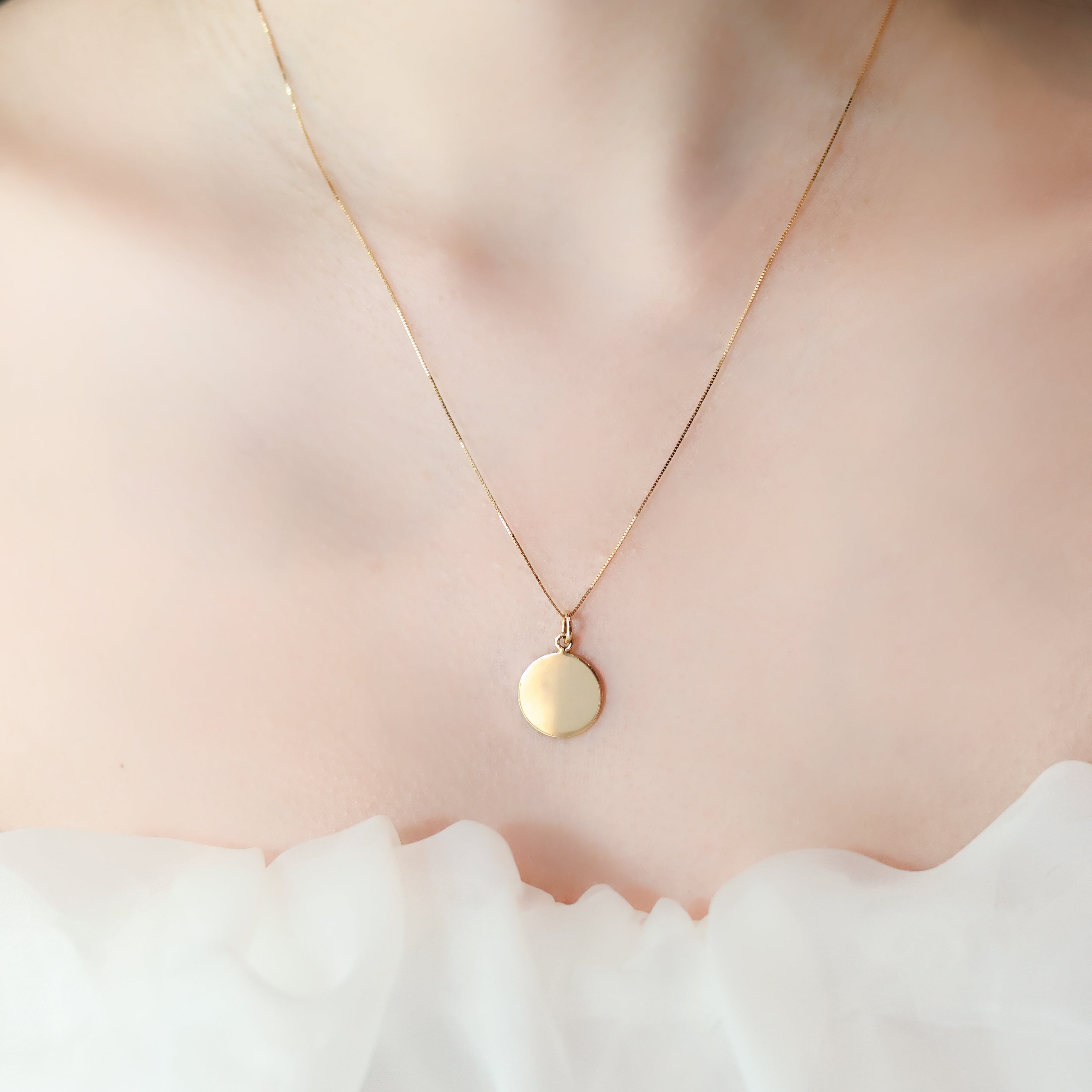 Disc Keepsake Pendant