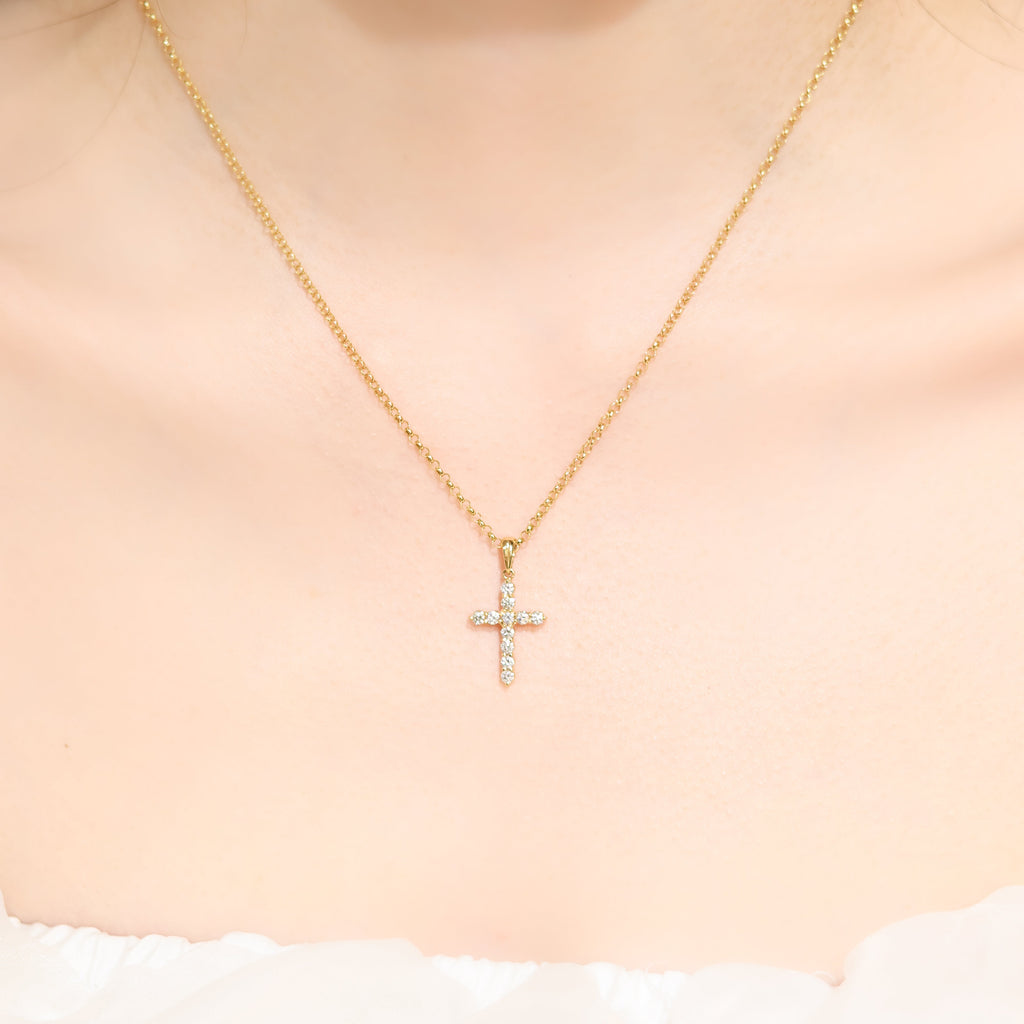 Diamond Cross Pendant