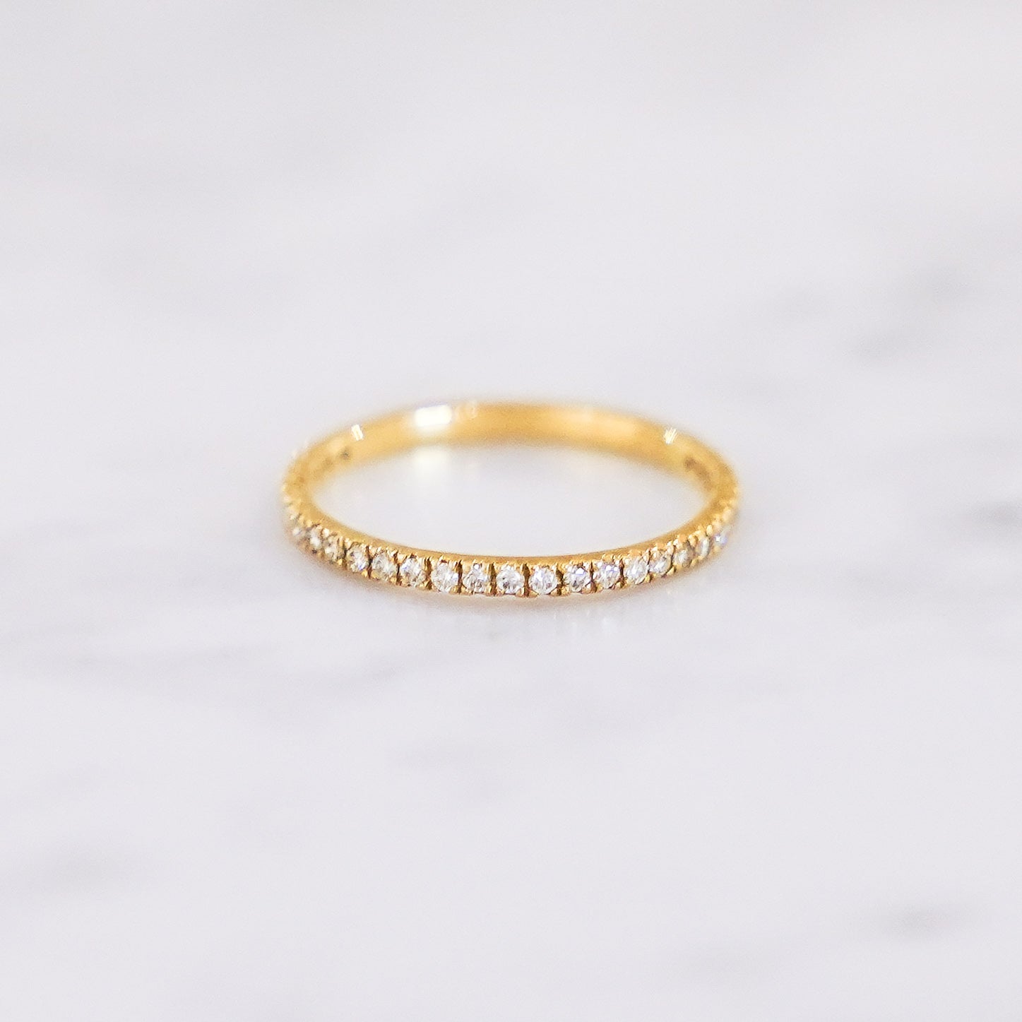 Half Eternity Diamond Band