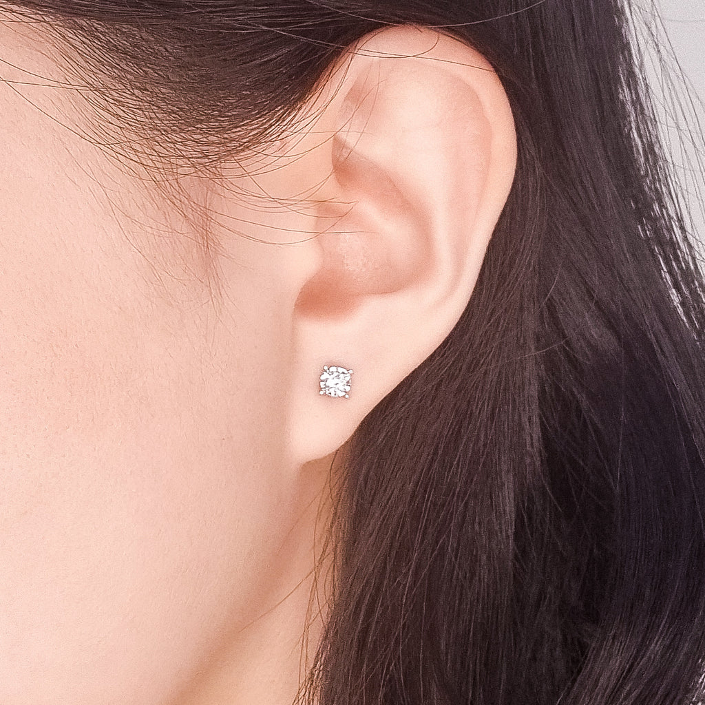 Alisha Diamond Stud Earrings