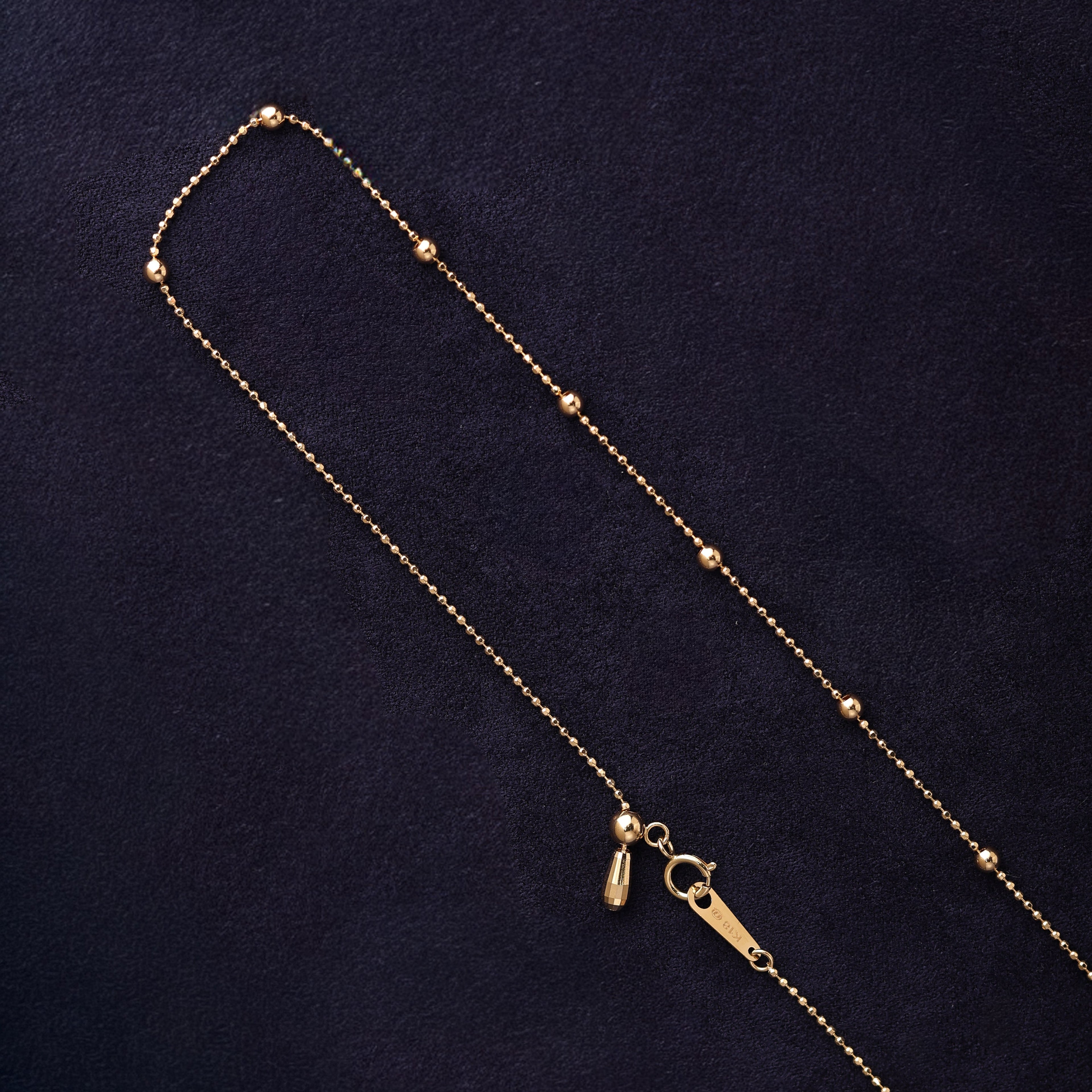 Station Bead Chain Necklace