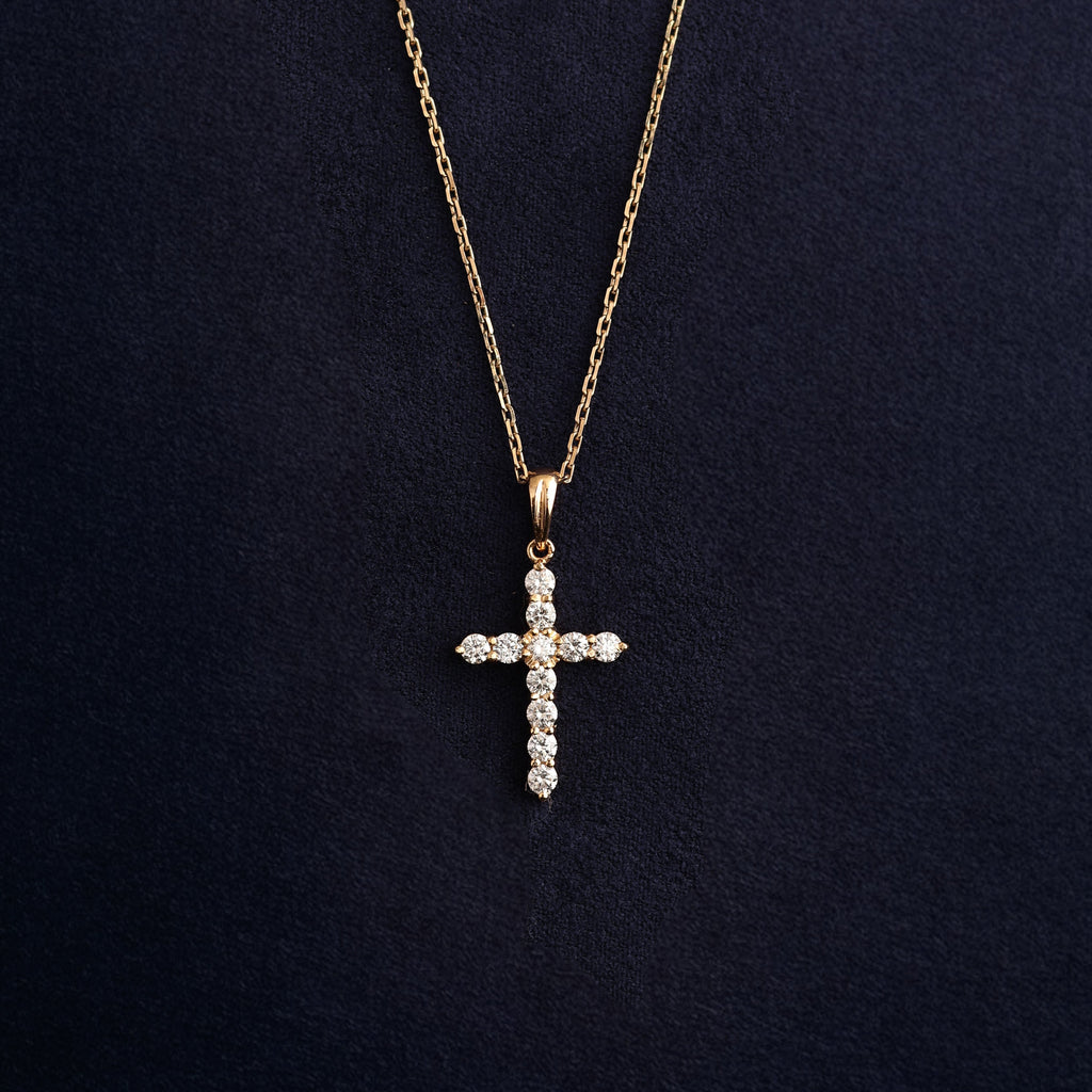 Diamond Cross Pendant