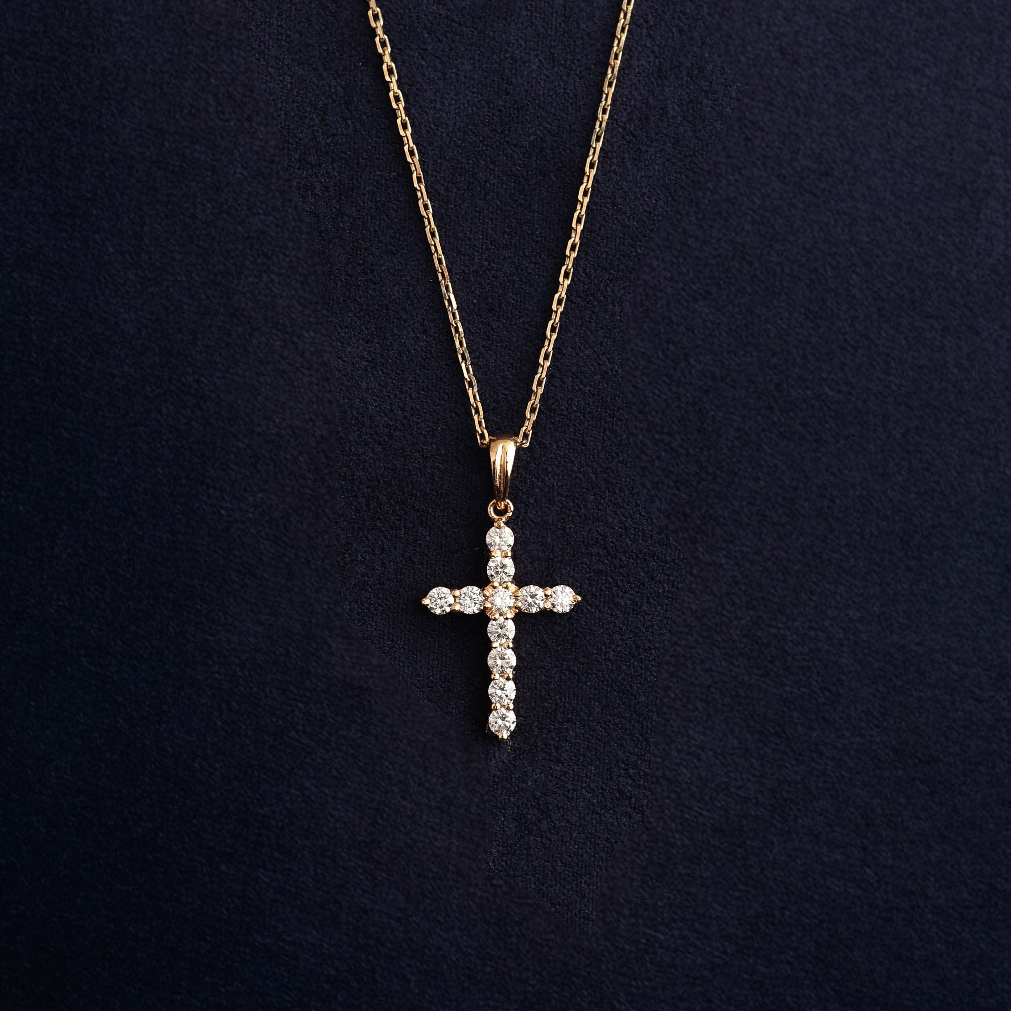 Diamond Cross Pendant