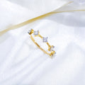 Kyra Alternating Diamond Band