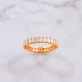 Emerald Diamond Eternity Ring