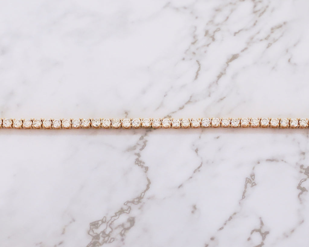 Round Diamond Tennis Bracelet