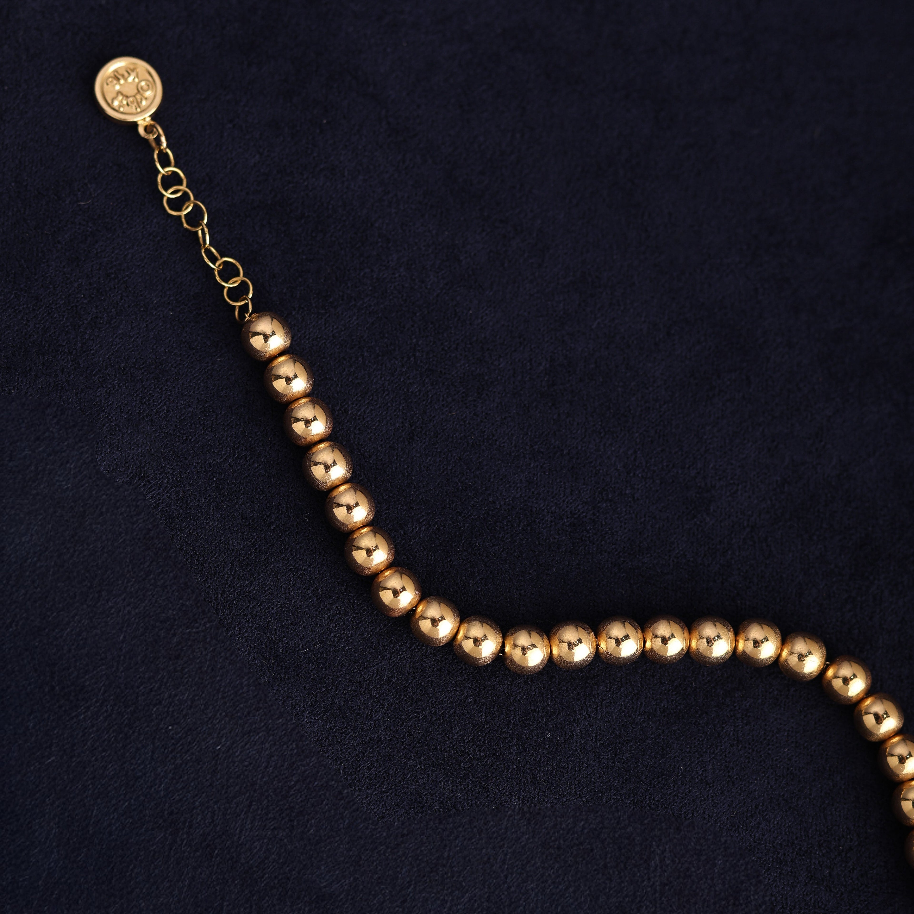 Gold Bead Bracelet
