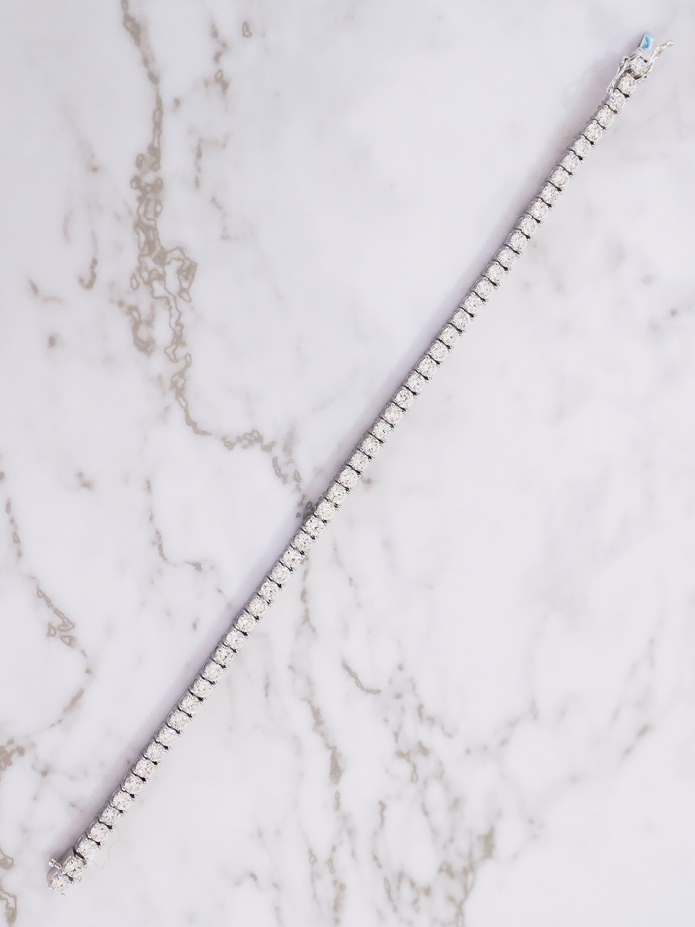 Round Diamond Tennis Bracelet
