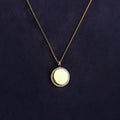 Diamond Disc Keepsake Pendant