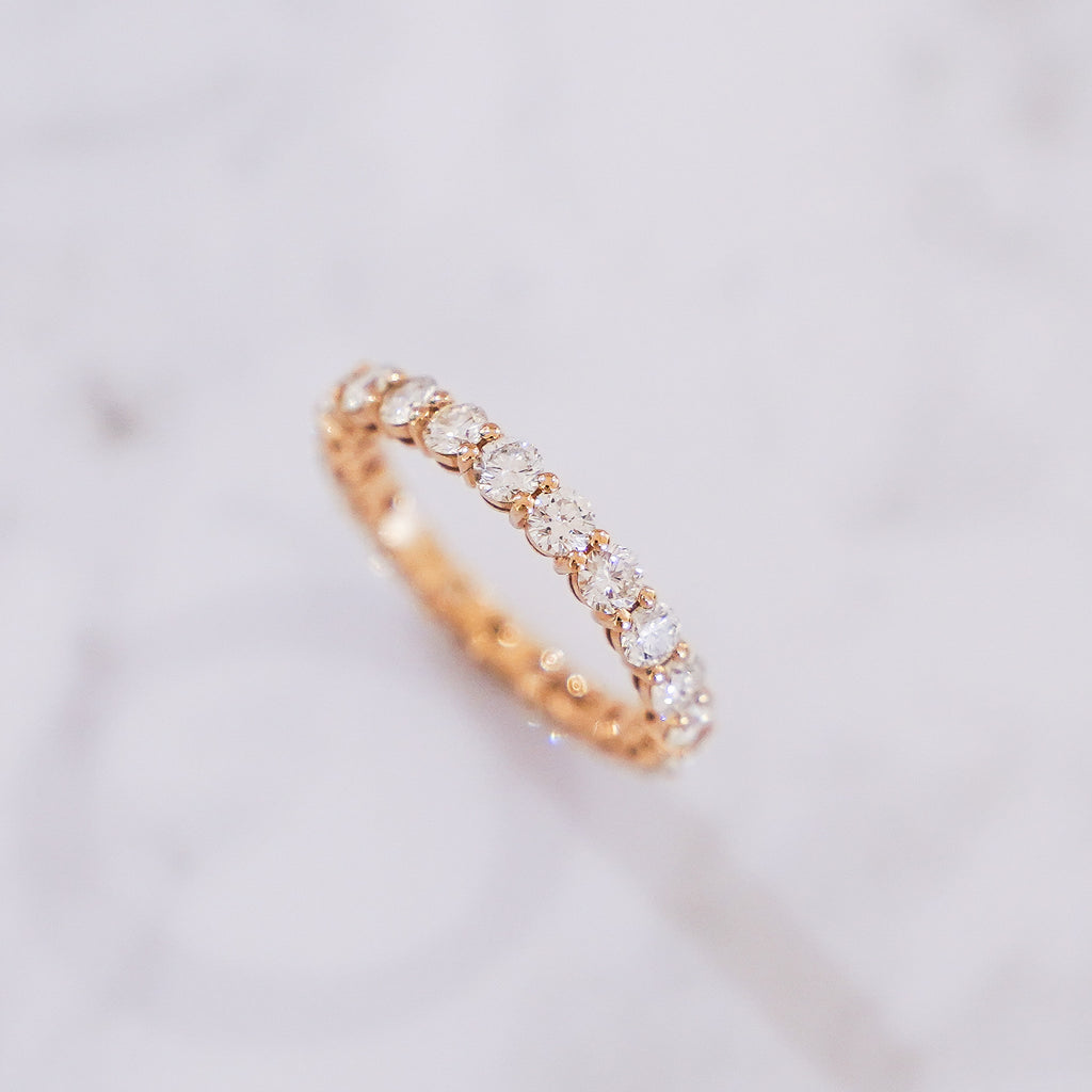 Round Diamond Eternity Ring