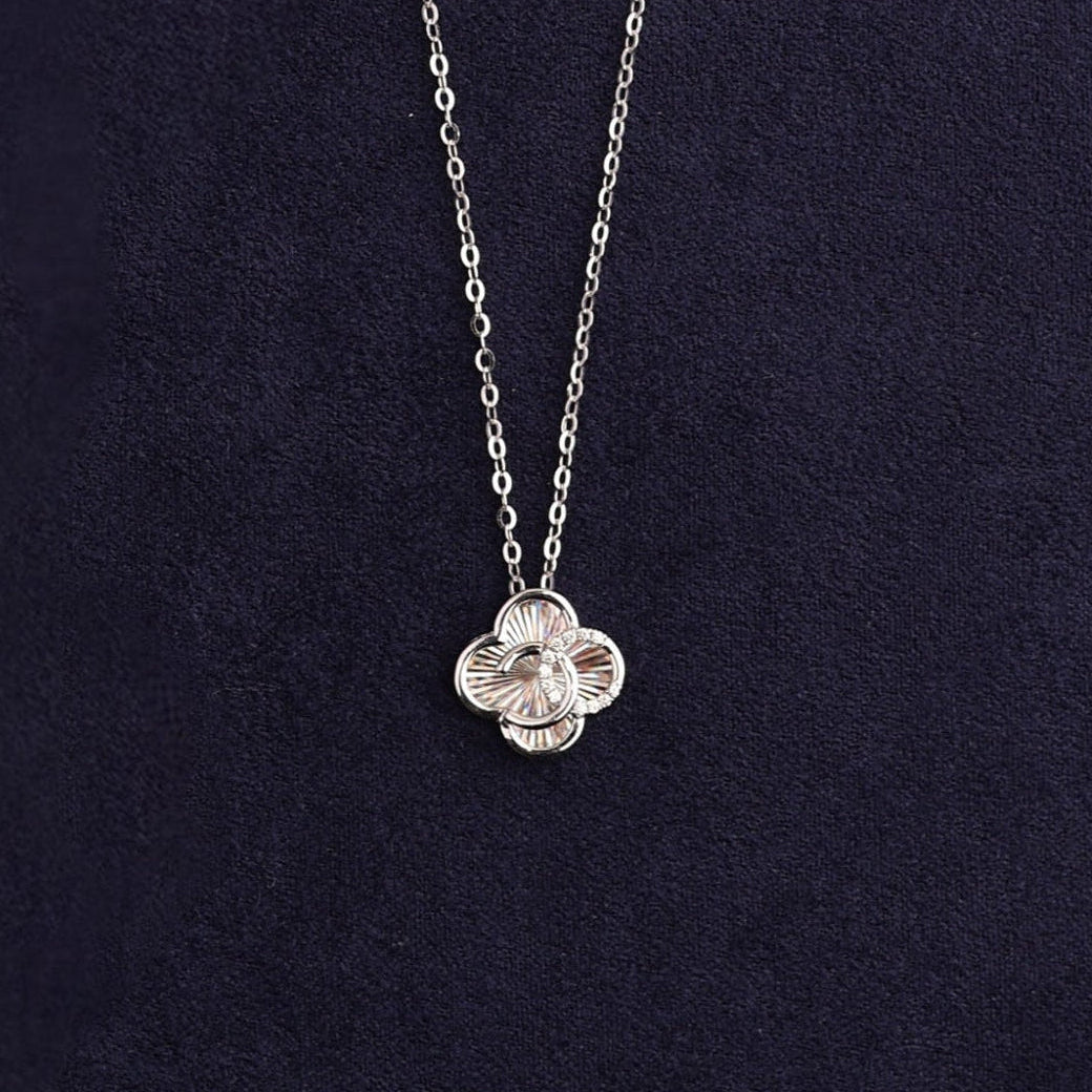 Celeste Clover Necklace