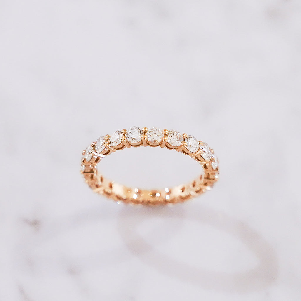 Round Diamond Eternity Ring