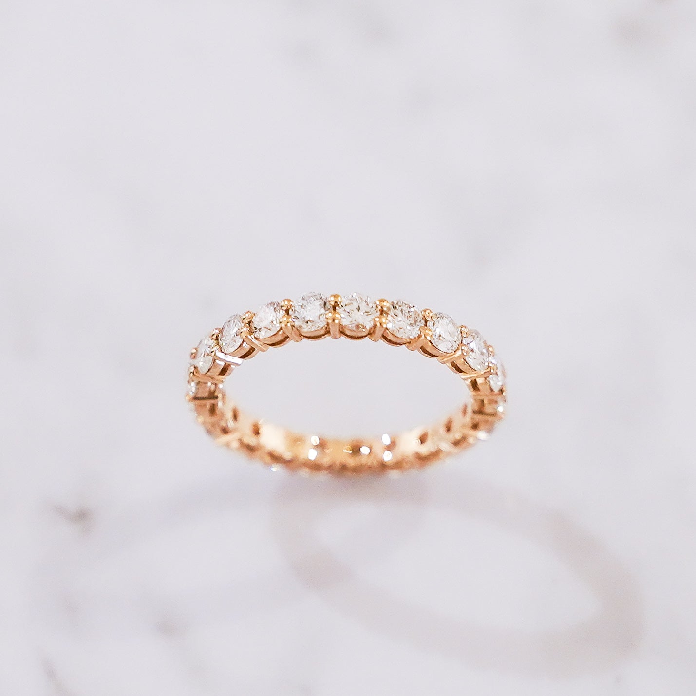 Round Diamond Eternity Ring