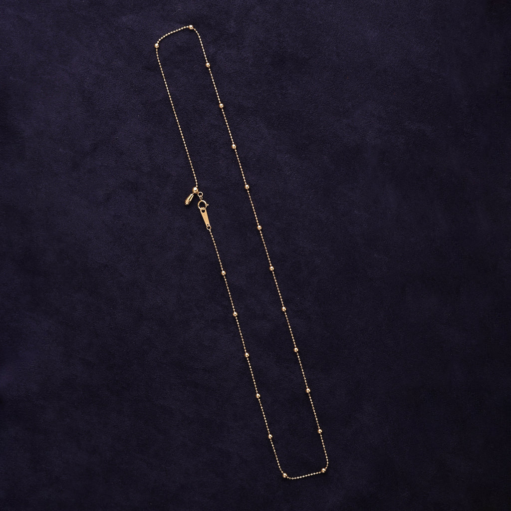 Station Bead Chain Necklace