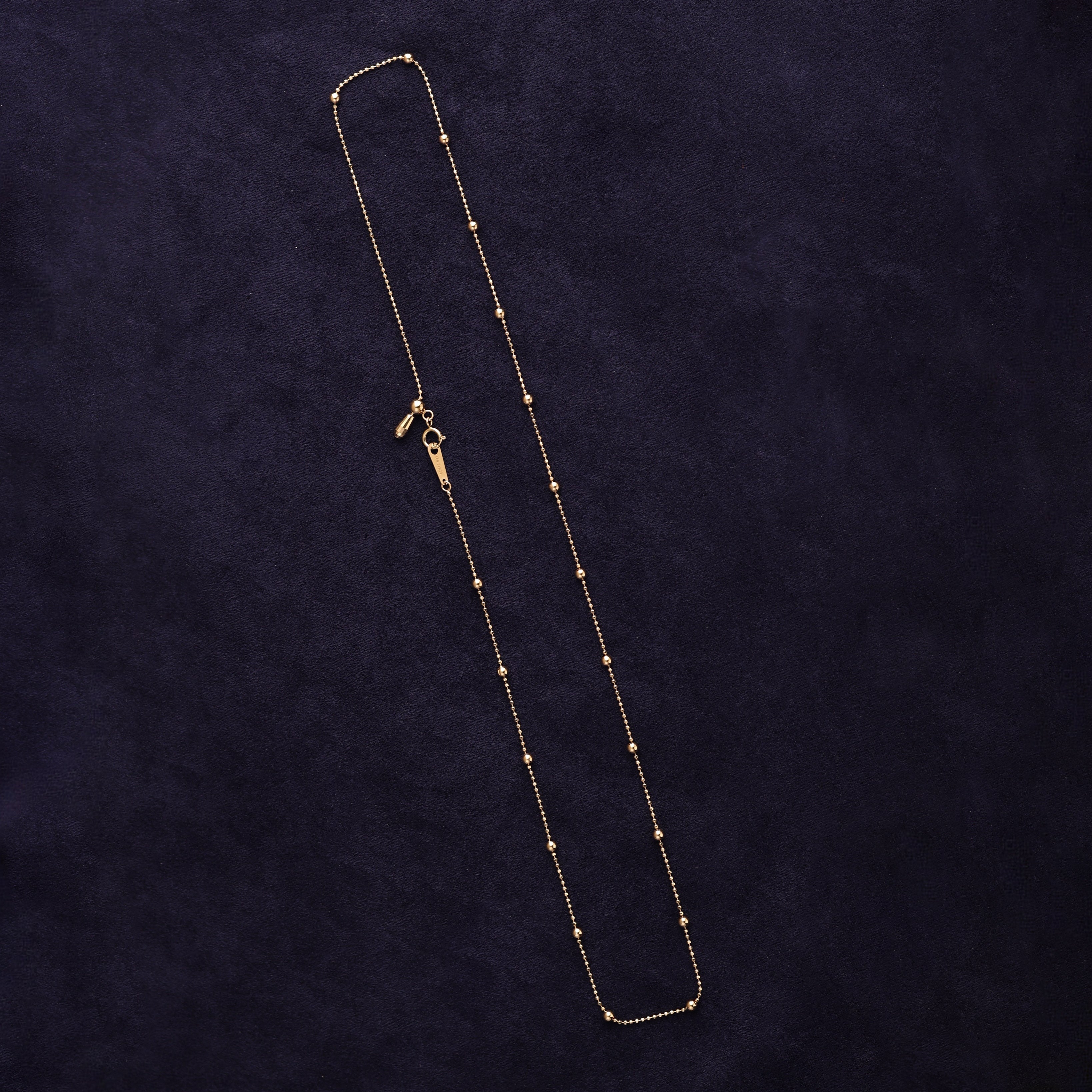 Station Bead Chain Necklace