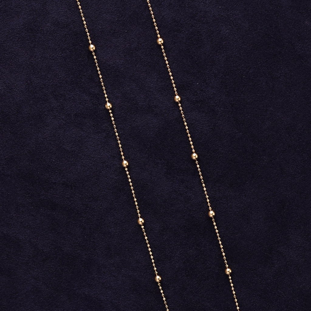 Station Bead Chain Necklace