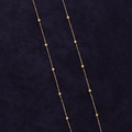Station Bead Chain Necklace
