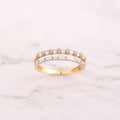 Mixed Cut Diamond Band