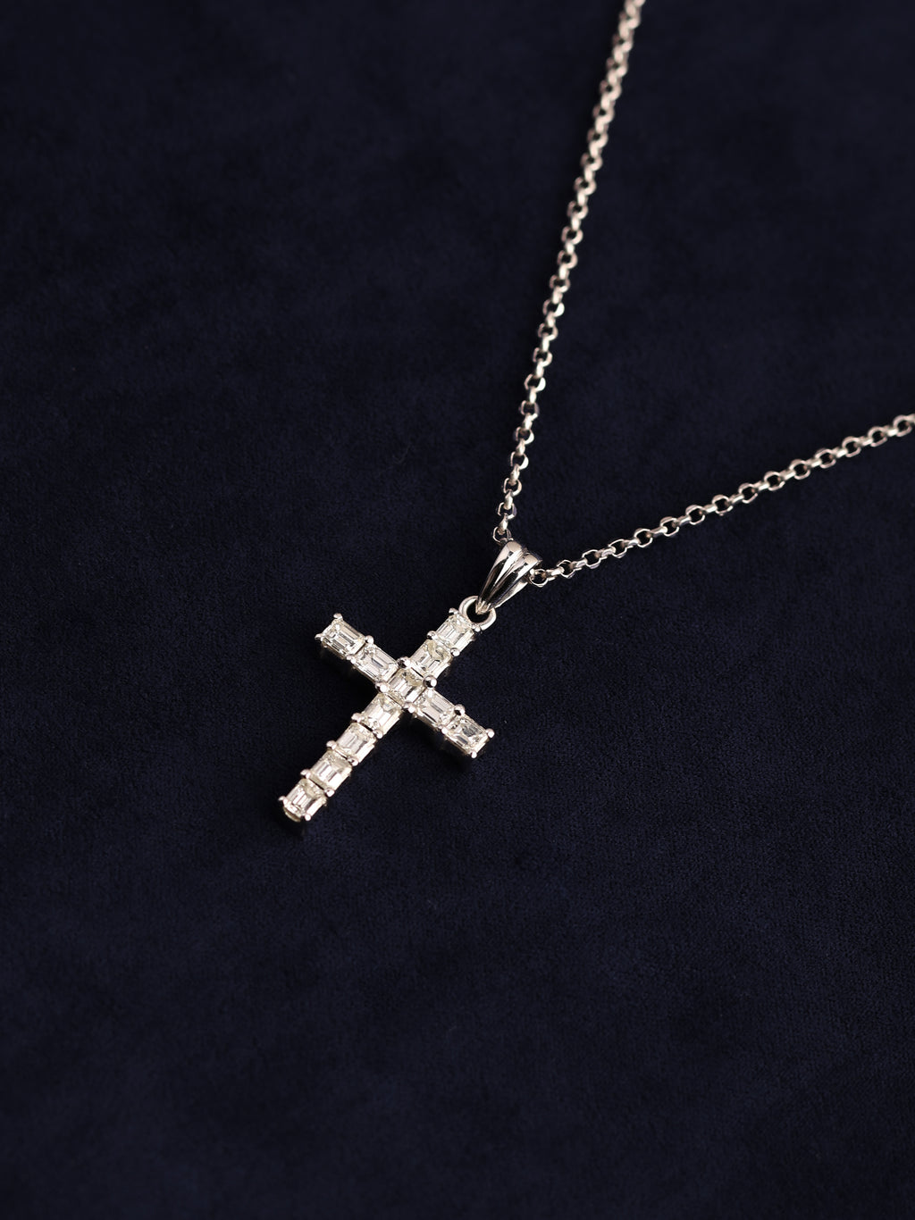 Grace Diamond Cross Pendant