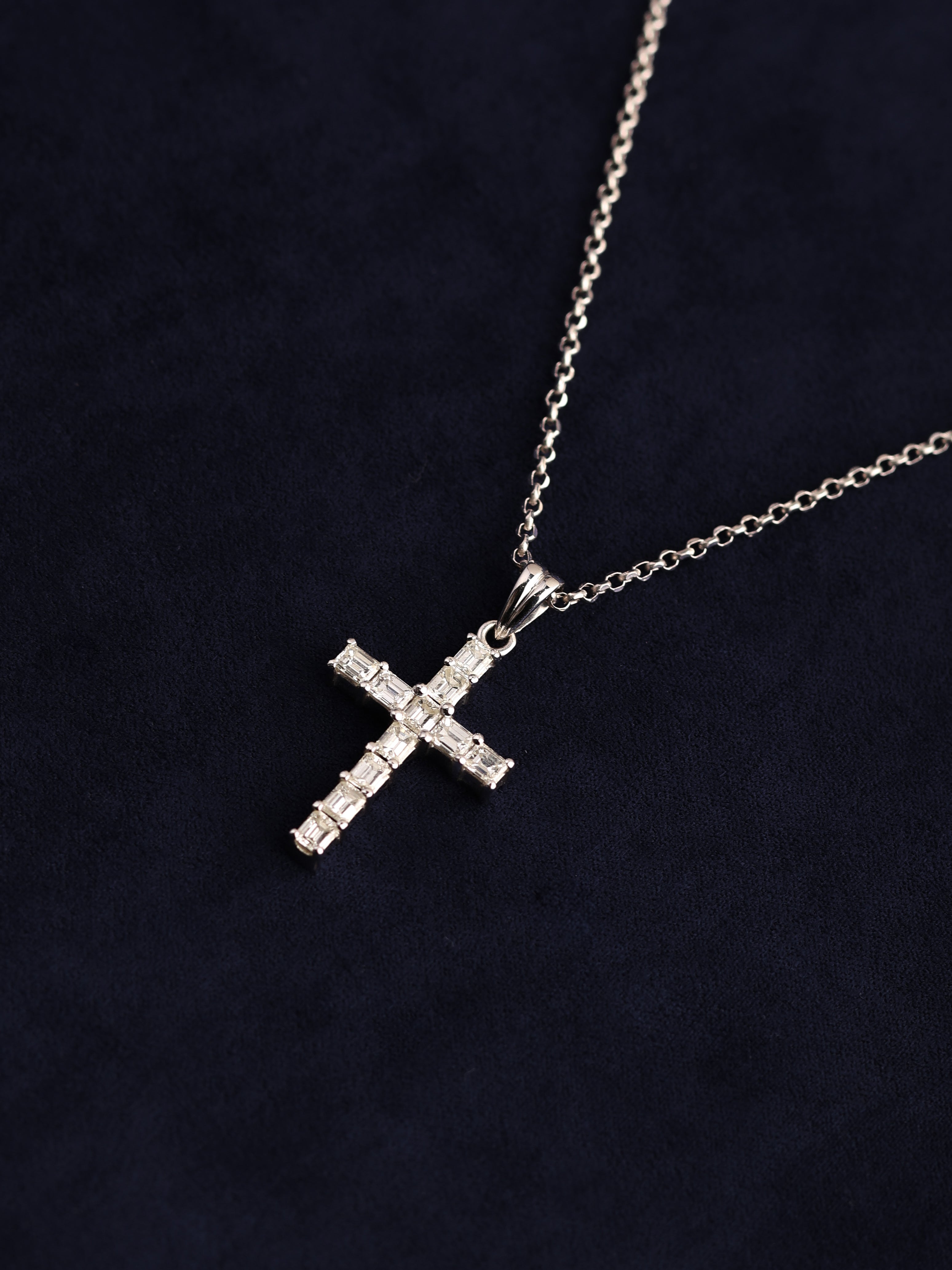 Grace Diamond Cross Pendant