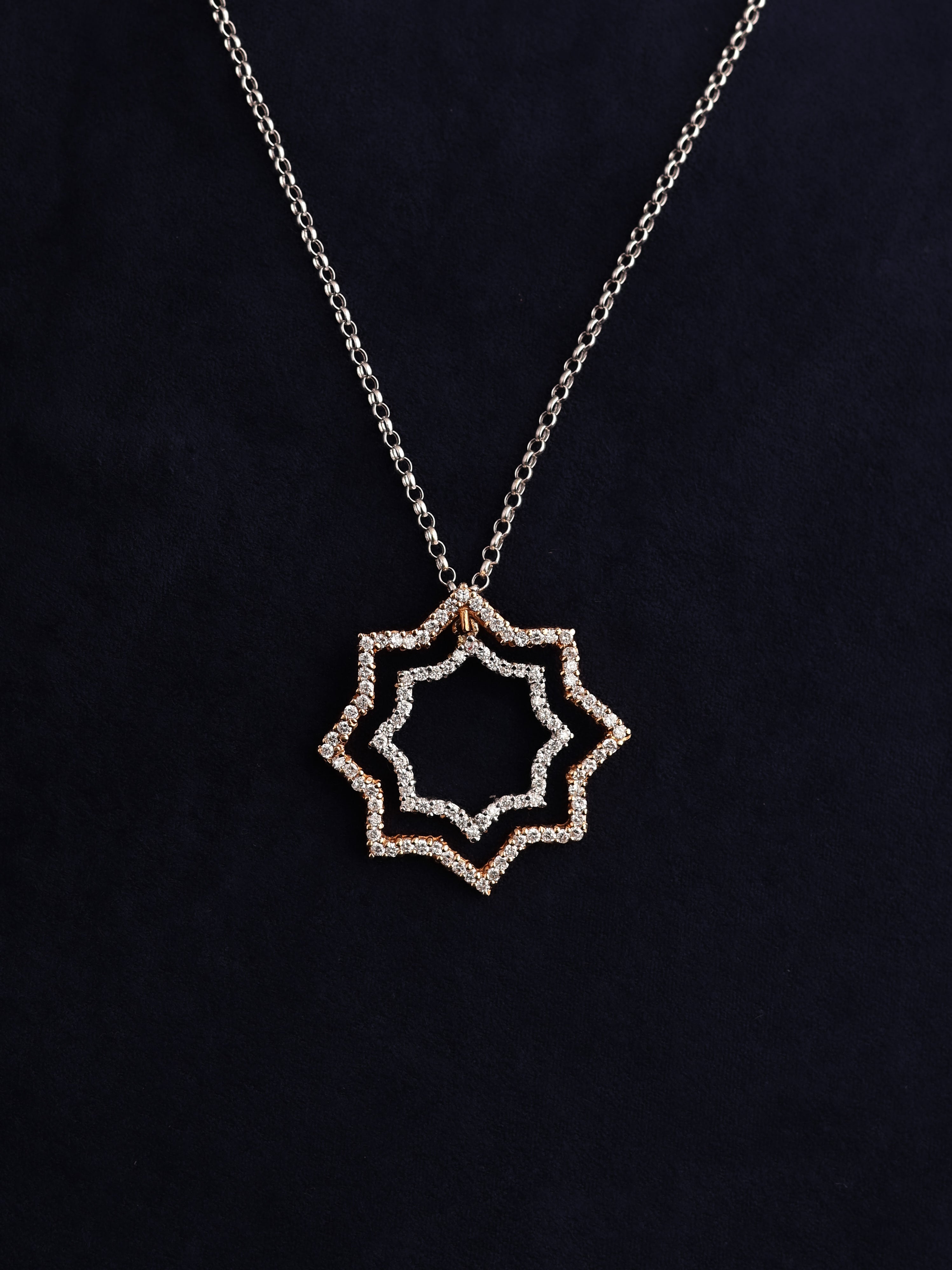 Double Star Pendant
