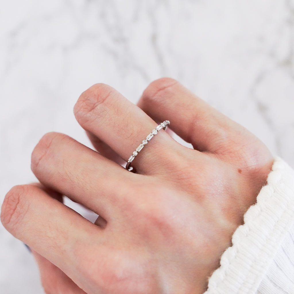 Multi-Shape Diamond Band