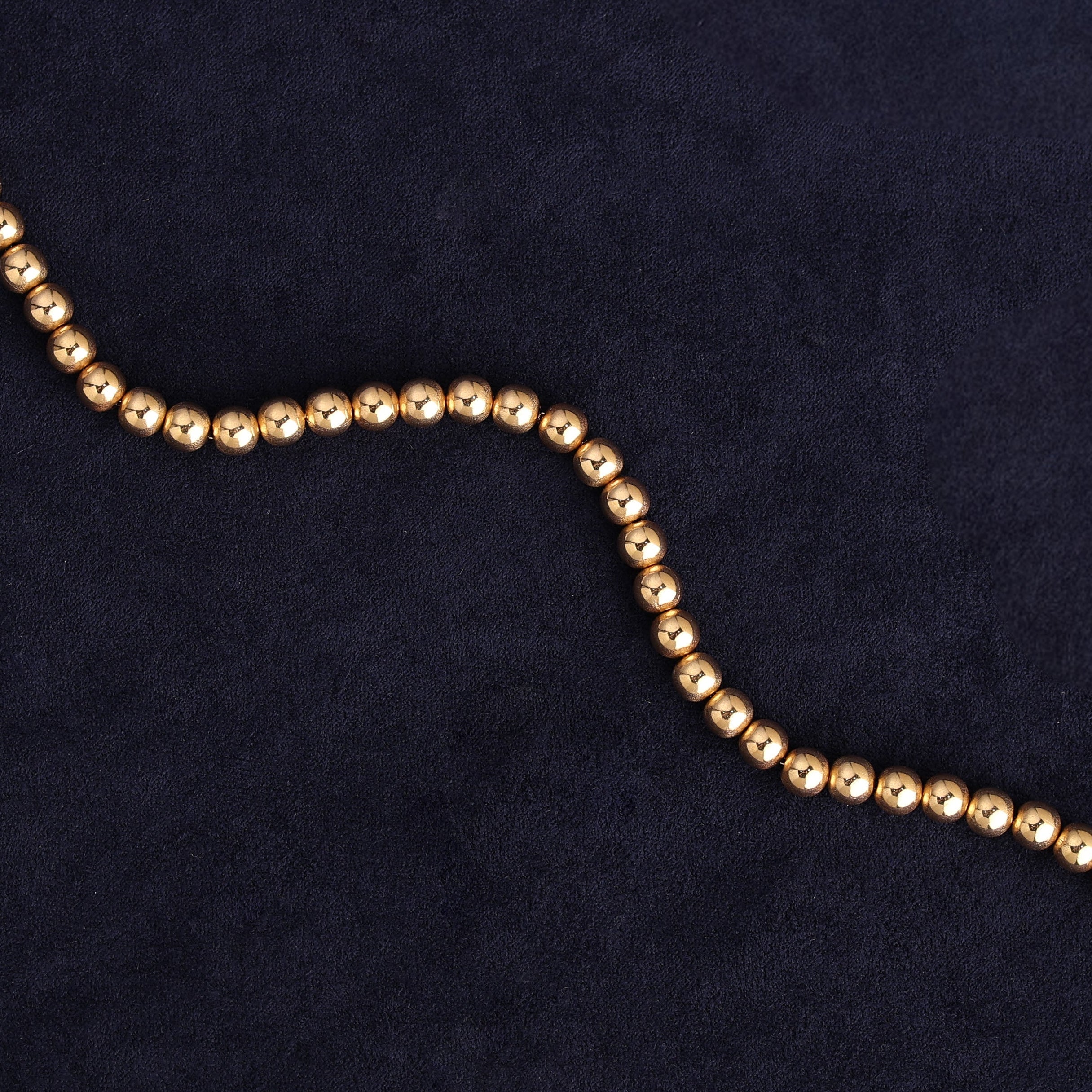 Gold Bead Bracelet