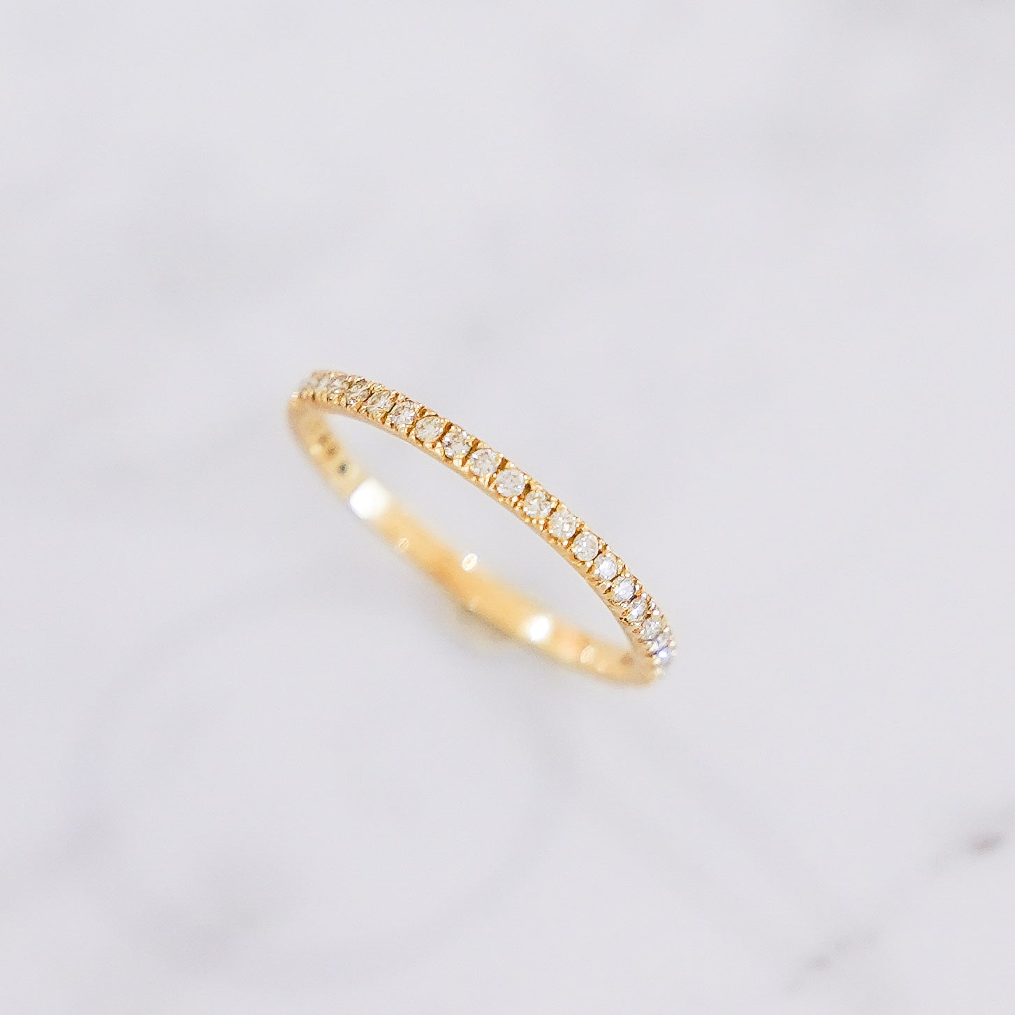 Half Eternity Diamond Band