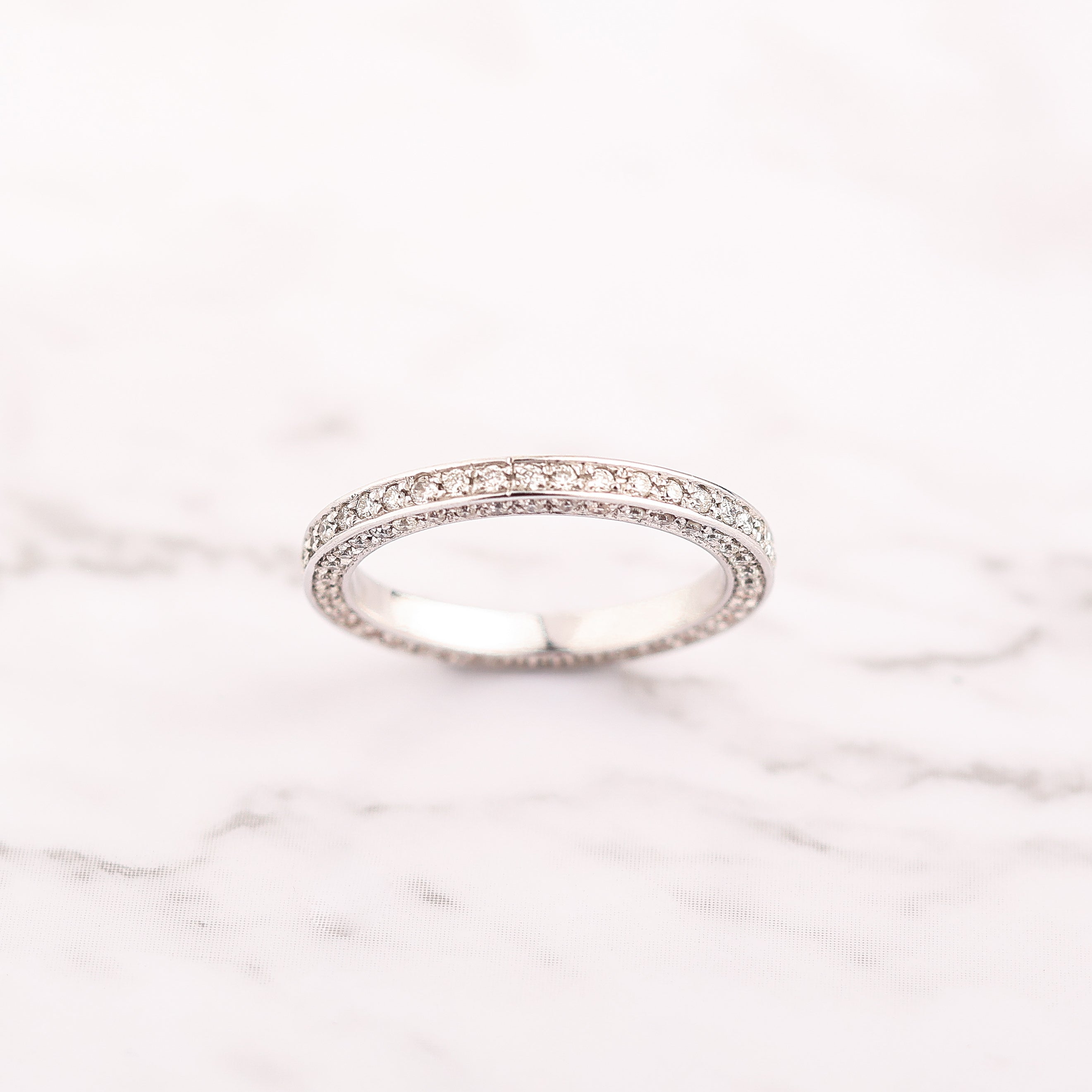Ellery Double Pave Eternity Ring