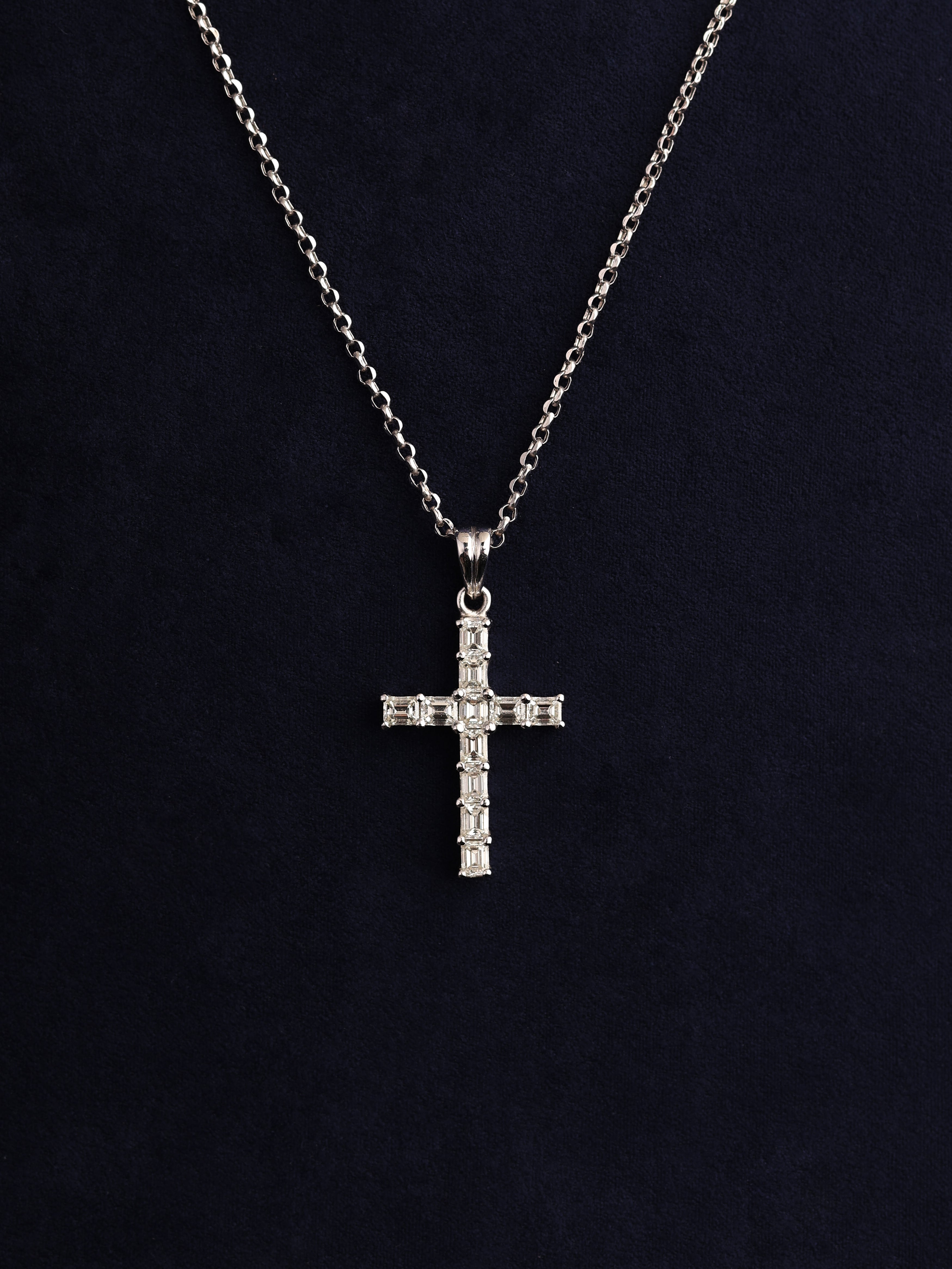 Grace Diamond Cross Pendant