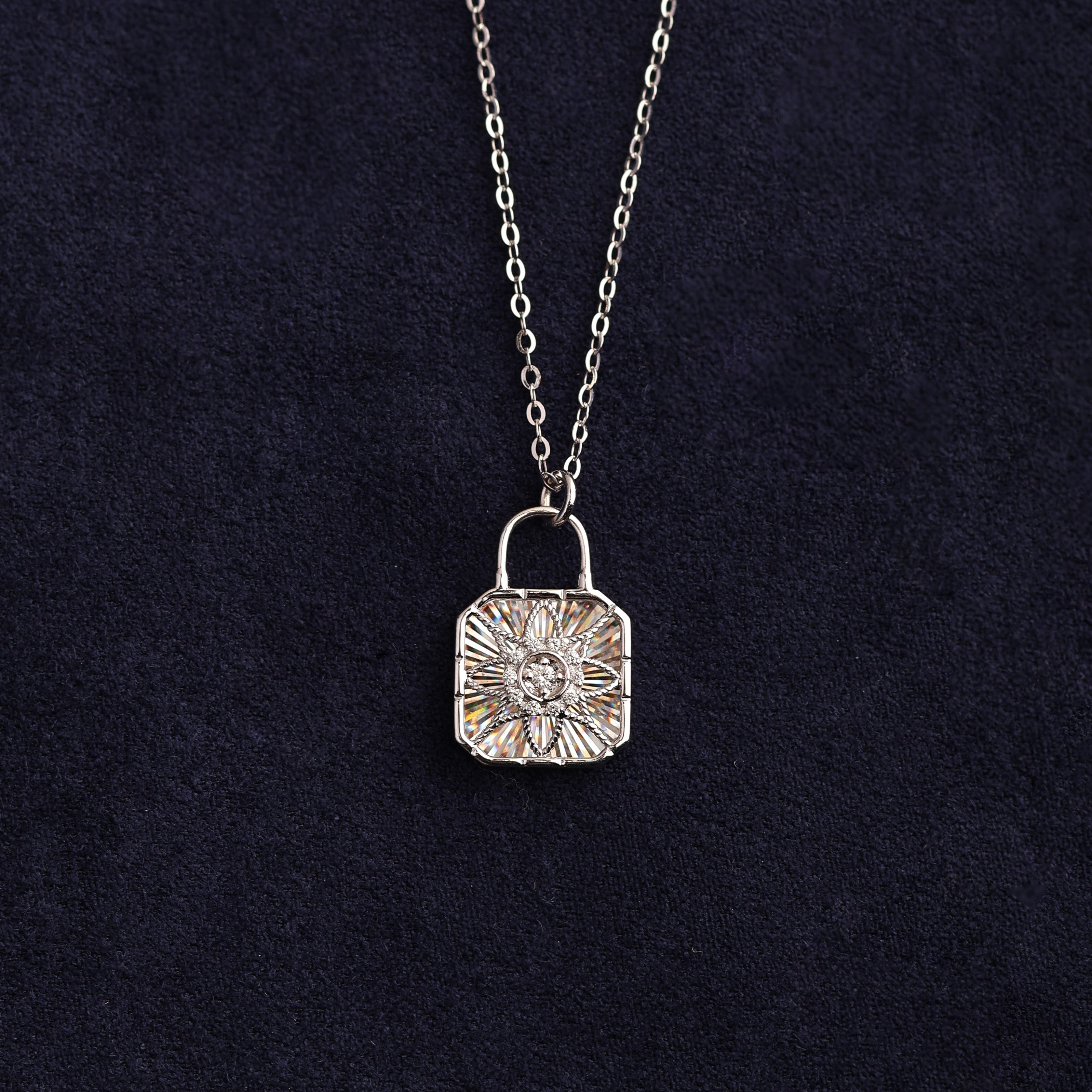 Lumiere Lock Necklace