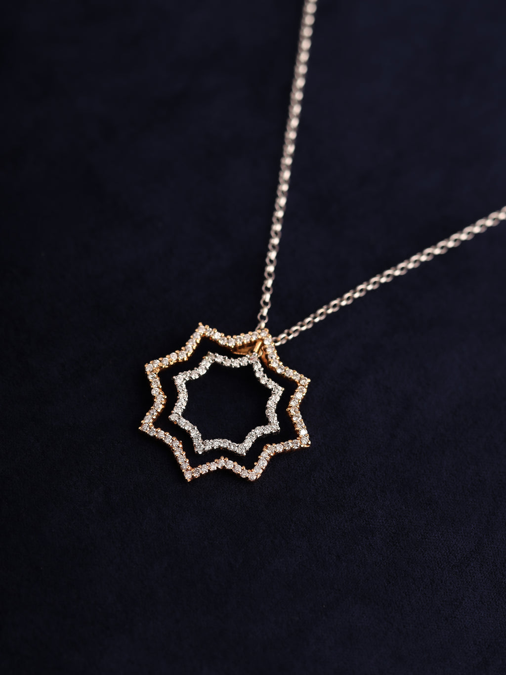 Double Star Pendant