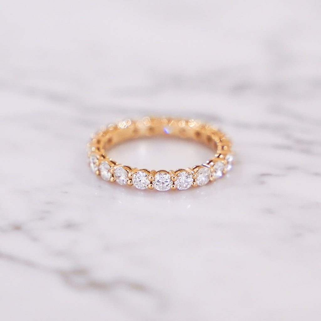 Round Diamond Eternity Ring