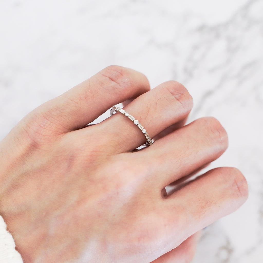 Multi-Shape Diamond Band