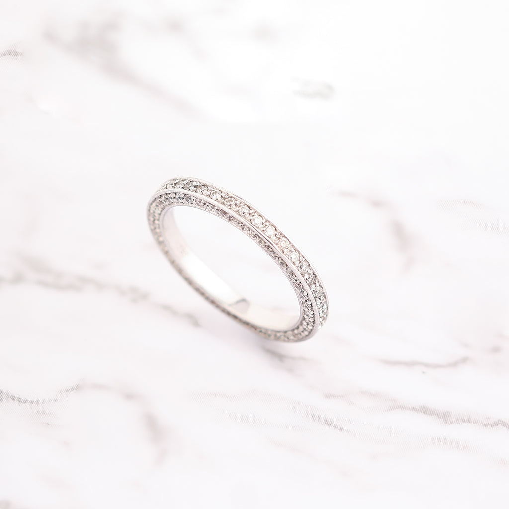 Ellery Double Pave Eternity Ring