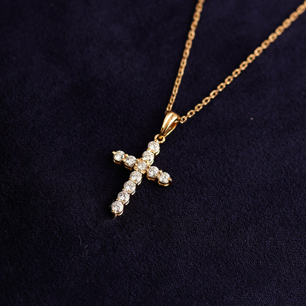 Diamond Cross Pendant