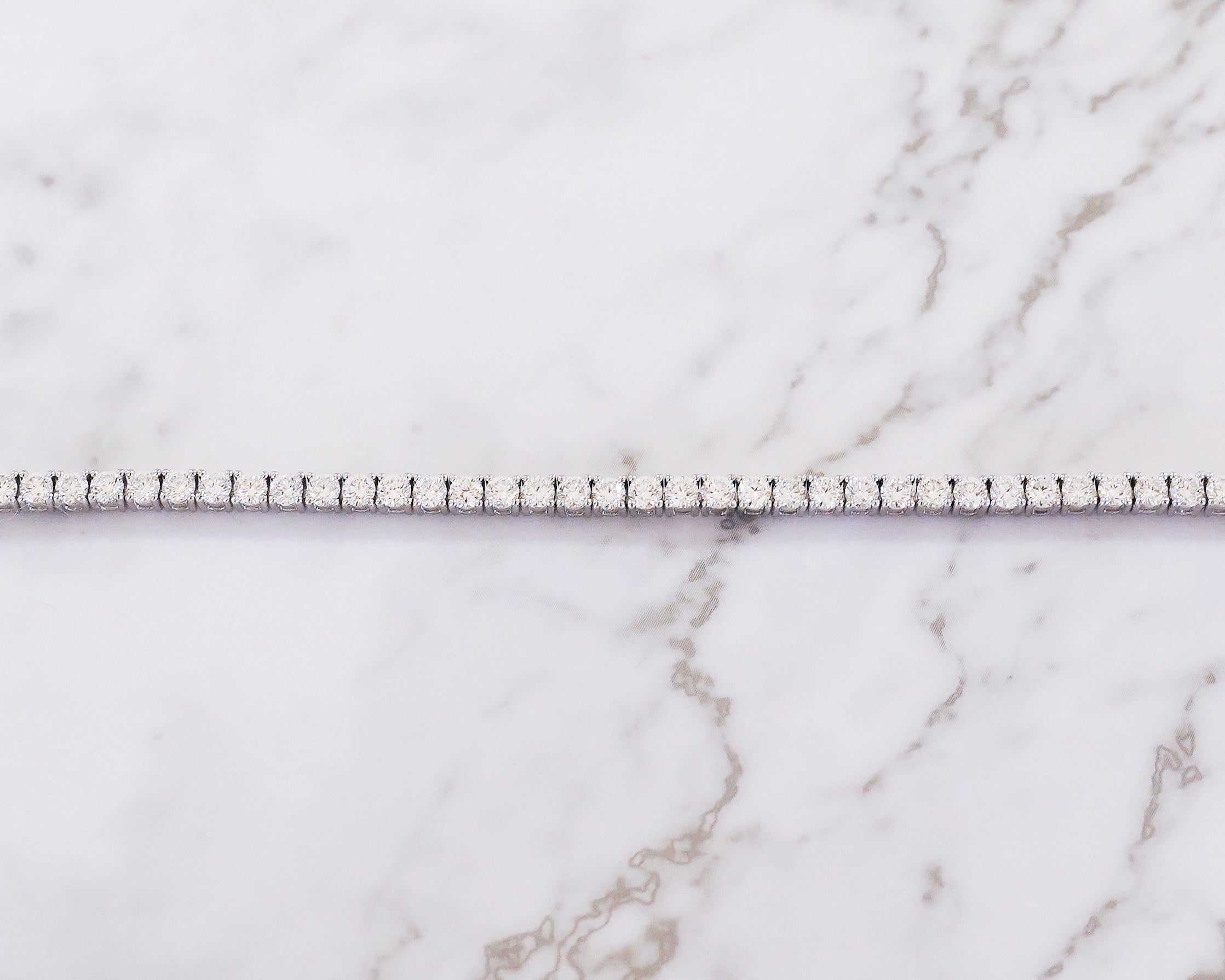 Round Diamond Tennis Bracelet