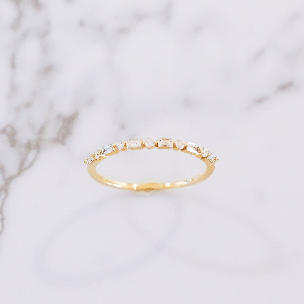 Multi-Shape Diamond Band