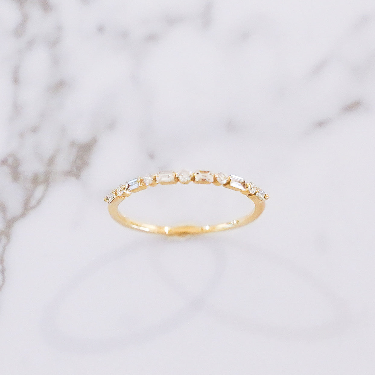 Multi-Shape Diamond Band