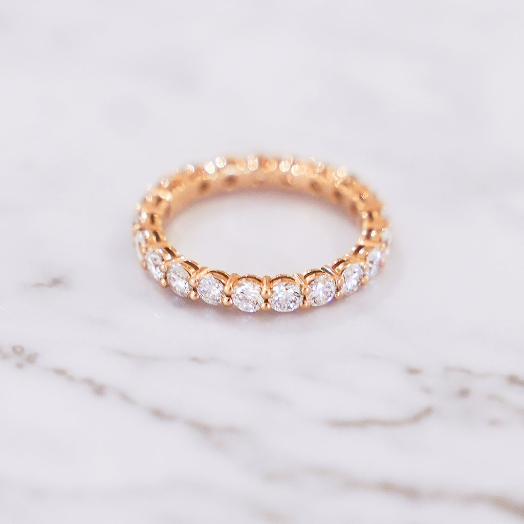 Round Diamond Eternity Ring