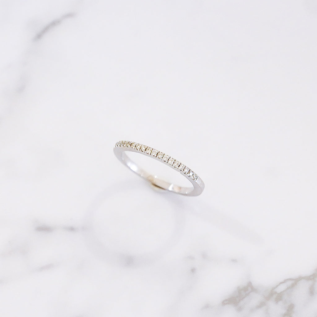 Half Eternity Pinky Band