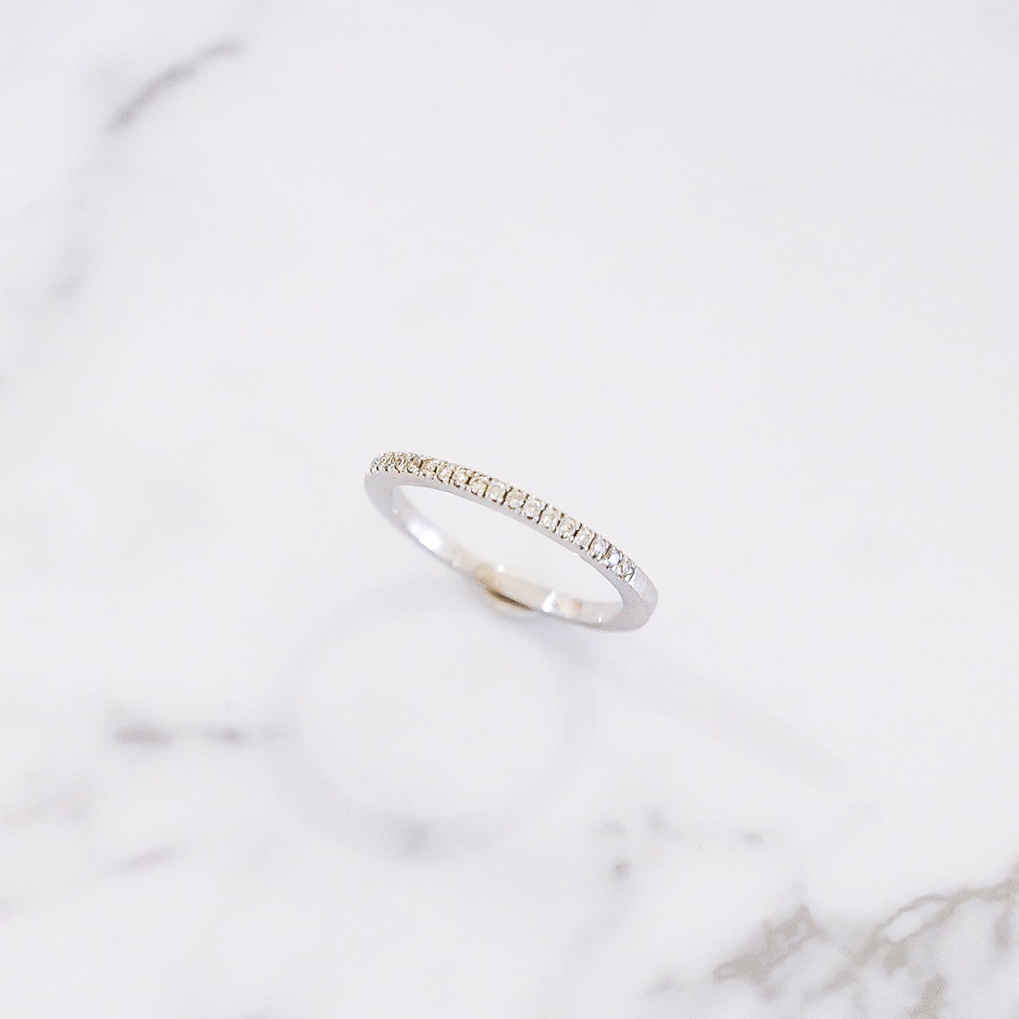 Half Eternity Pinky Band