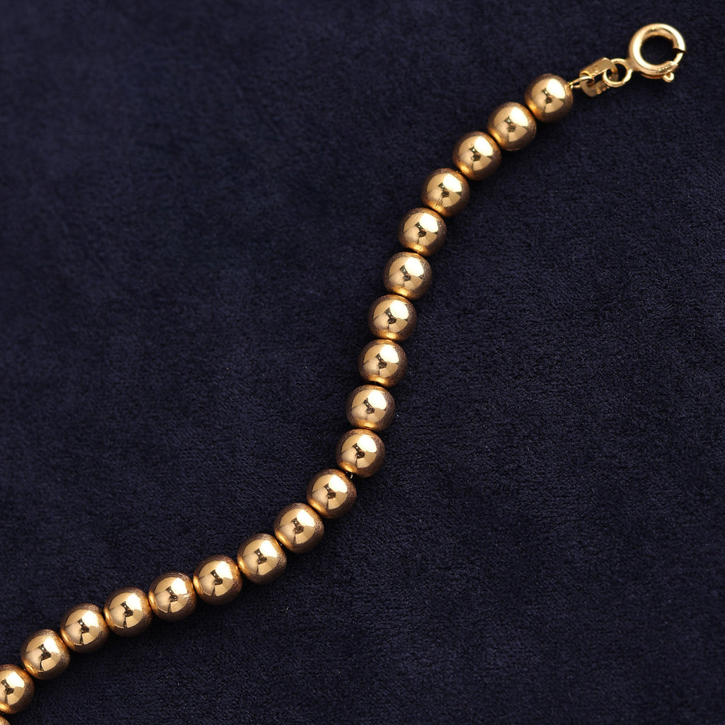 Gold Bead Bracelet