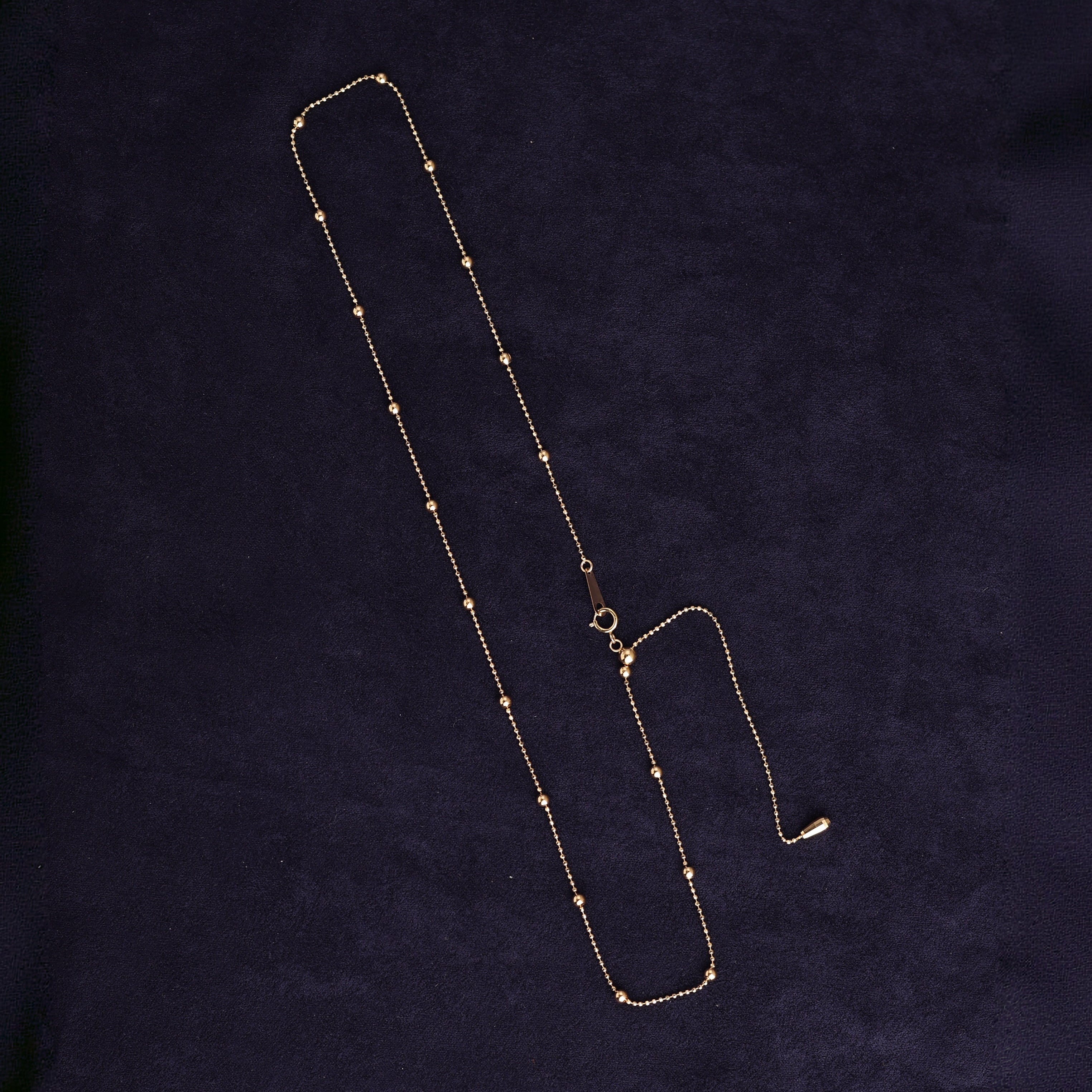 Station Bead Chain Necklace