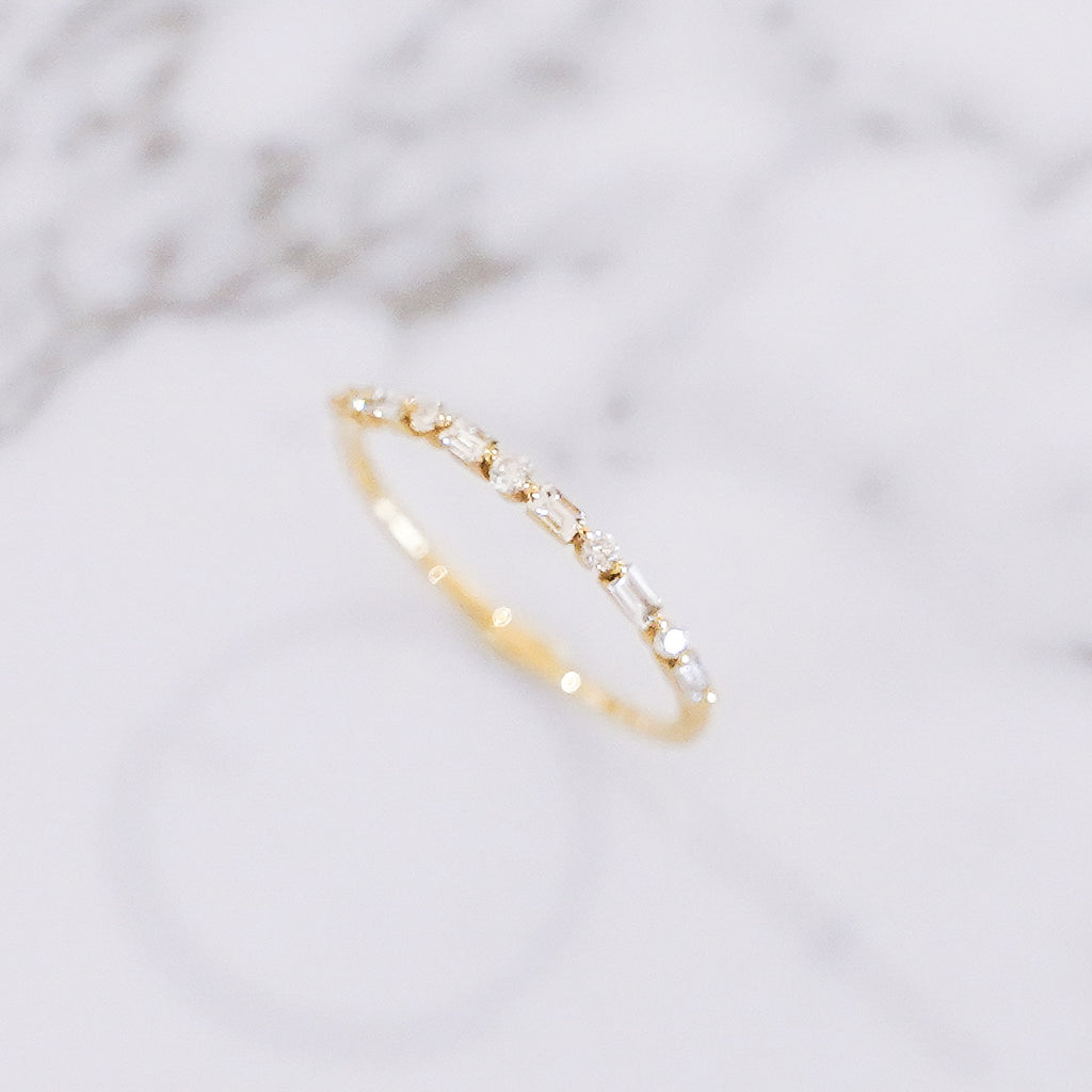 Multi-Shape Diamond Band