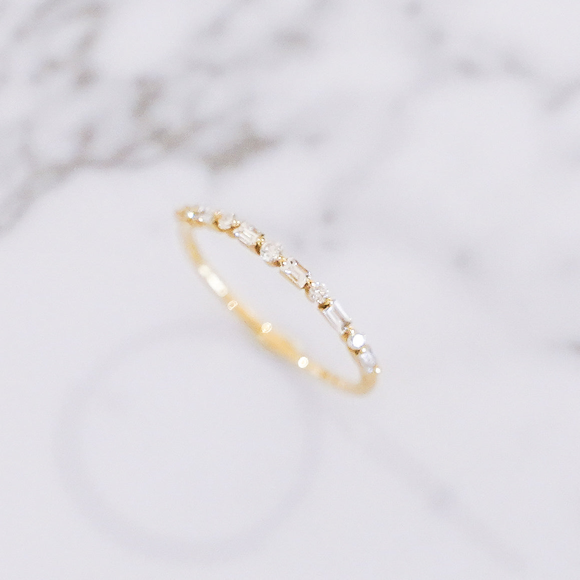 Multi-Shape Diamond Band