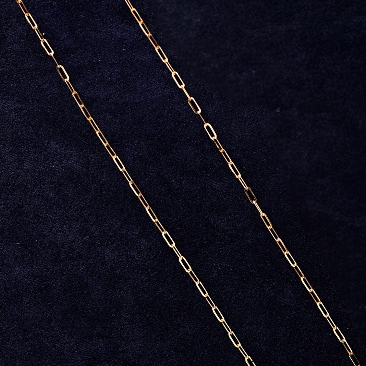 Fine Paperclip Necklace